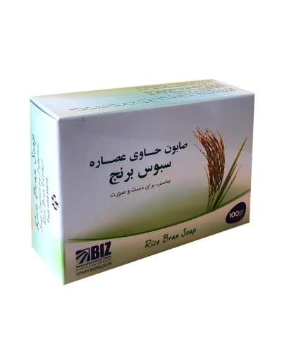 صابون دست و صورت سبوس برنج - ۳ عددی
