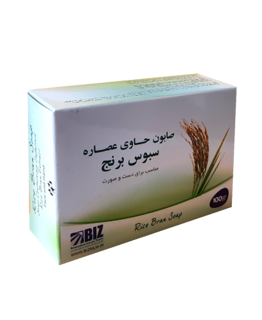 صابون دست و صورت سبوس برنج - ۳ عددی