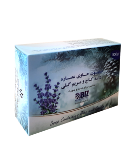 صابون دست و صورت دانه کاج و مریم گلی - ۳ عددی